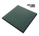 RUBBER SAFETY FLOORING ECO TILES (แผ่นยางกันกระแทก รุ่นเม็ด) GREEN SIZE 50x50x2.5CM WEIGHT 5KG 1Y.